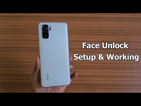 Redmi Note 10 | Note 10 Pro Face Unlock Setup & Working