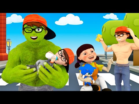 Poor Zombie Nick Father - Scary Teacher 3D Sad Story