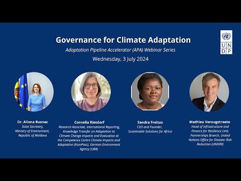 Webinar: Governance for Climate Adaptation