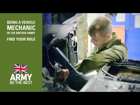 Being a Vehicle Mechanic in the British Army - Find your role