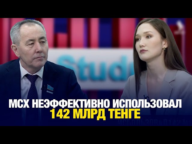 МСХ неэффективно использовал 142 млрд тенге