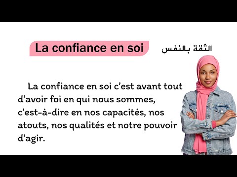 Apprendre le français et améliorer la prononciation : texte en français avec la traduction en arabe