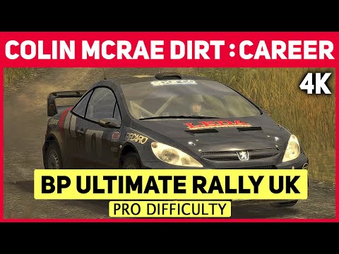 Colin McRae DiRT in 4K - Career - #55 BP Ultimate Rally UK - Pro Difficulty