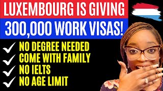 BREAKING! Come to LUXEMBOURG in 3 WEEKS! Only Send Your CV Now!