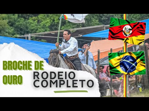 RODEIO MORADA DO SOL 2025 • GOLD BROOCH