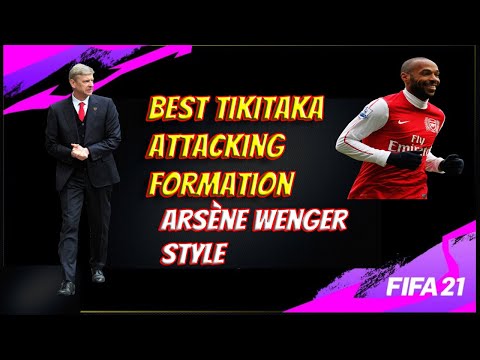 FIFA 21 532 FORMATION| BEST TIKITAKA ATTACKING CUSTOM TACTICS AND INSTRUCTION| ARSENE WENGER STYLE