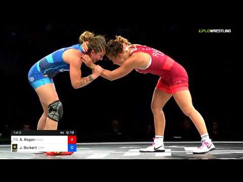 Final X/WM 59 KG - FX#1 - Alli Ragan (SKWC) Vs. Jenna Burkert (Army)