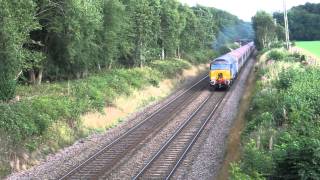 preview picture of video 'Chiltern Diverts: 57302 and 57304 1Z16; Seer Green 25Aug13'