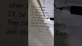 Download lagu Wavin' flag - When i get older i'll be stronger :) #englishlyrics mp3