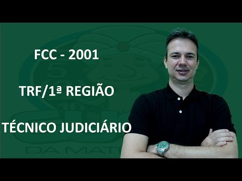 FCC01Q003 - FCC - 2001 - TRF 1ª REGIÃO - EQUAÇÕES DO 1º GRAU (www.gurudamatematica.com.br)