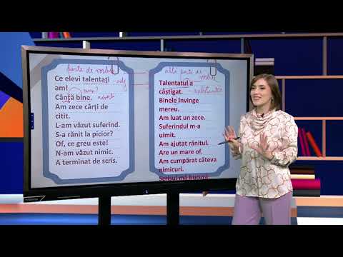 TeleŞcoala: Limba şi literatura română clasa a VIII-a – Conversiunea (@TVR2)