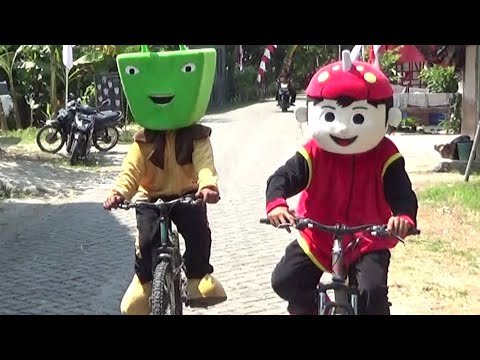 BoBoiBoy & Adu Du Cosplay ASIK & SERU NAIK SEPEDA - Kostum BoBoiBoy & Adu Du - SONG LILY ALAN WALKER Video