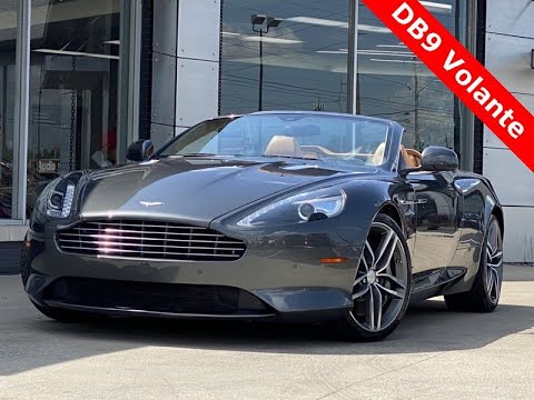 2014 Aston Martin DB9 Volante 6.0L V12 500HP For Sale Walk-Around Quick Tour at Carmel Motors Indy