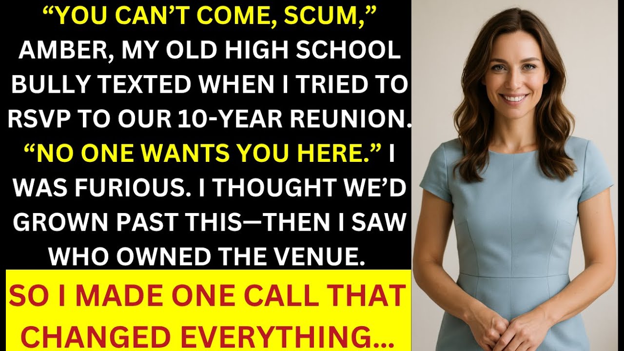 After 10 Years, My Class Excluded Me from Our High School Reunion-Then I Found Out Who Was Behind it