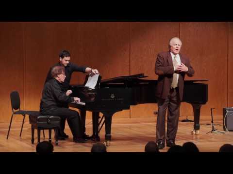 U-M Professor Stephen West Performs Rossini's "La Calunnia" from Il barbiere di Siviglia