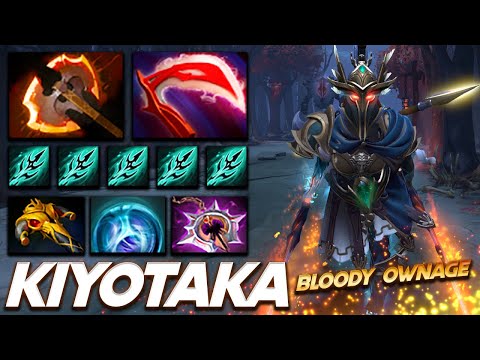 Kiyotaka Phantom Assassin Bloody Ownage Dota 2 Pro Gameplay
