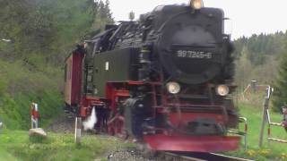 preview picture of video '(HD) 99 7245 in Sorge mit lauter Ausfahrt'