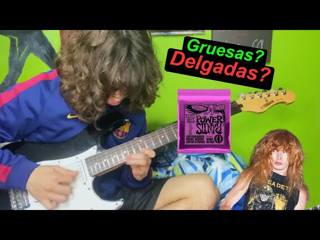 Vídeo relacionado con Ernie Ball Power Slinky Cobalt - Cuerdas para guitarra eléctrica de 7 cuerdas, cobalto, calibre 11-58