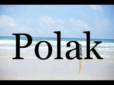 How To Pronounce Polak🌈🌈🌈🌈🌈🌈Pronunciation Of Polak