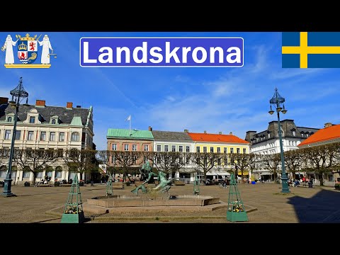 🇸🇪 Sweden, Landskrona Walking Tour 2025 [4K]