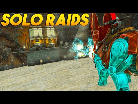 SOLO Raiding Hidden Locations For Insane Loot - ARK