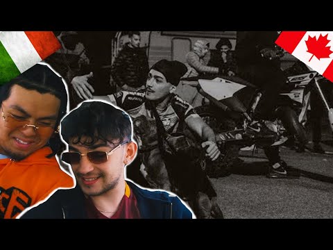 CANADIANS REACT TO ITALIAN DRILL - SIMBA LA RUE - CAGOULE (OFFICIAL VIDEO)