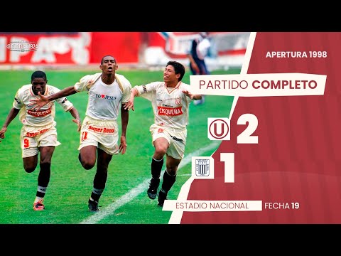 Universitario 2-1 Alianza Lima | Partido Completo | Fecha 19 - Apertura | 1998 ⚽🎞