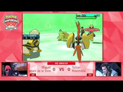 Miguel Martí de la Torre vs Tobias Koschitzki - Pokemon VGC 2017 EIC