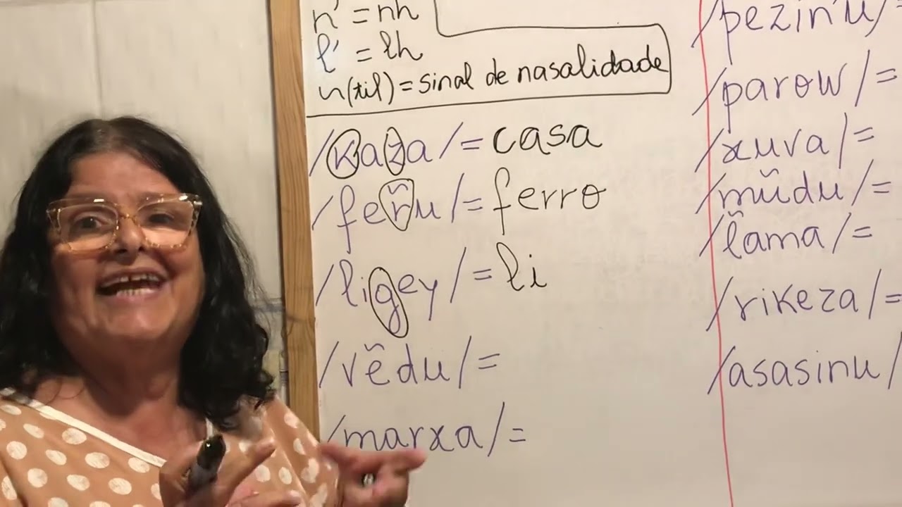 Aula 53 - FONÉTICA: Exercícios de transcrição fonética