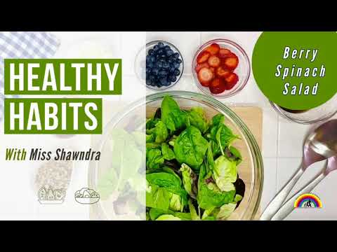 Berry Spinach Salad 🥬🍓