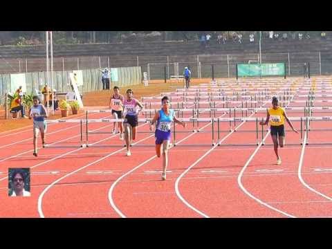 YOUTH GIRL SAPNA KUMARI  100m Hurdles   HEAT-1.  13th NATIONAL YOUTH ATHLETICS CHAMPIONSHIPS-2016