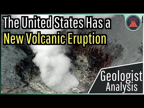A New Volcanic Eruption Just Occurred in the United States; Atka Erupts