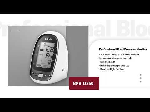 InBody Blood Pressure Units | BPBIO Series Overview | InBodyCanada