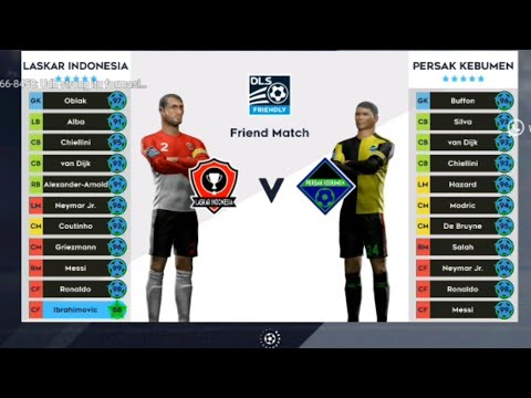 PERSAK KEBUMEN vs Laskar INDONESIA || KANG WO 🤣🤣🤣 || Dream league soccer 2021