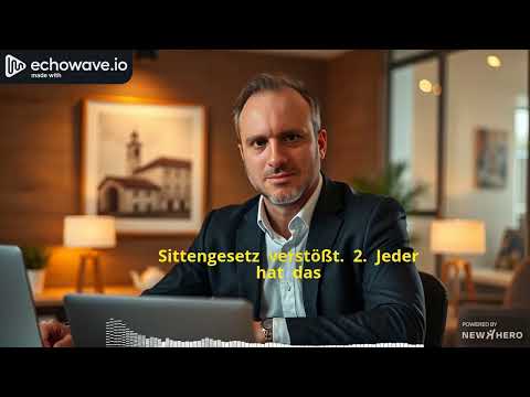 01 - Grundgesetz - I. Die Grundrechte - Artikel 2: Allgemeine Handlungsfreiheit; Freiheit der Person