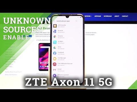 How to Install App from Unknown Sources in ZTE Axon 11 – Download App from Unknown Sources