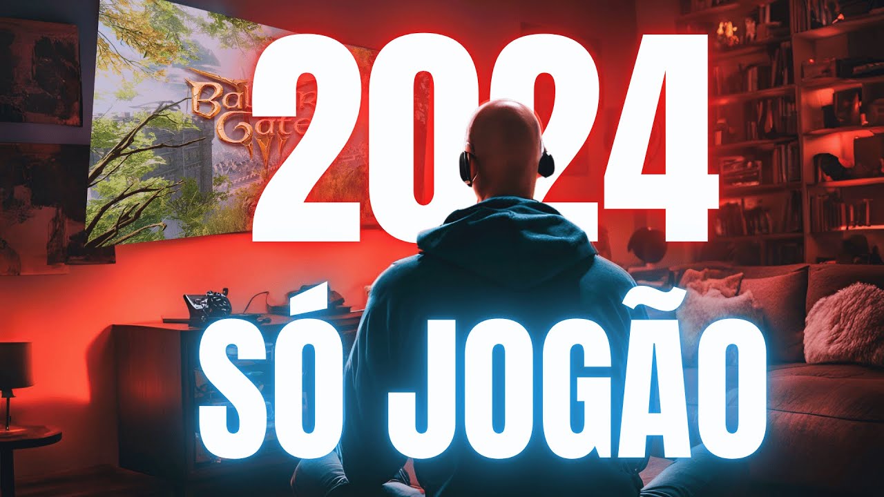 Os INCRÍVEIS JOGOS do meu 2024