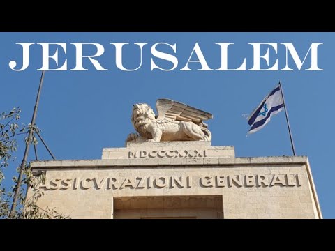 Walking in JERUSALEM ISRAEL  2020
