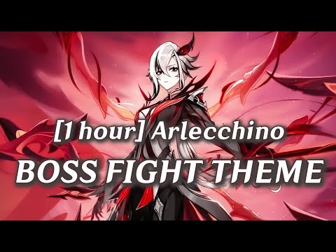 [1 Hour] Arlecchino Boss Fight Theme - Final Phase