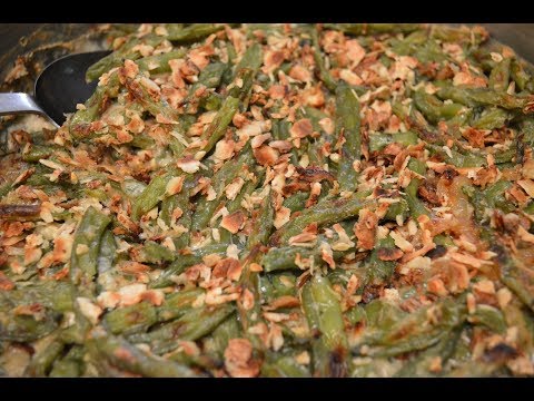 Gluten-Free Green Bean & Tiger Nuts Casserole | Cooking with Kimberly