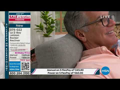 HSN | La-Z-Boy Furniture Celebration 07.03.2023 - 04 PM
