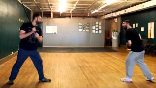 Longsword Technique:  Durchwechseln with Krumphau