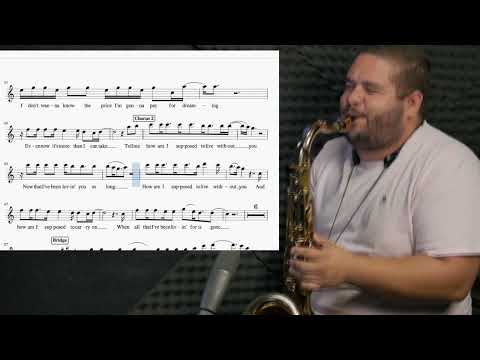 How Am I Supposed to Live Without You - Partitura Bb (Tenor & Soprano) Reginaldo Myas