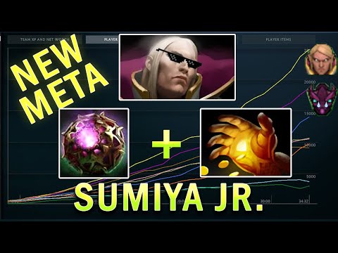 Sumiya Jr. Invoker FAST FARM Style Midas + Octarine | Dota 2 Gameplay
