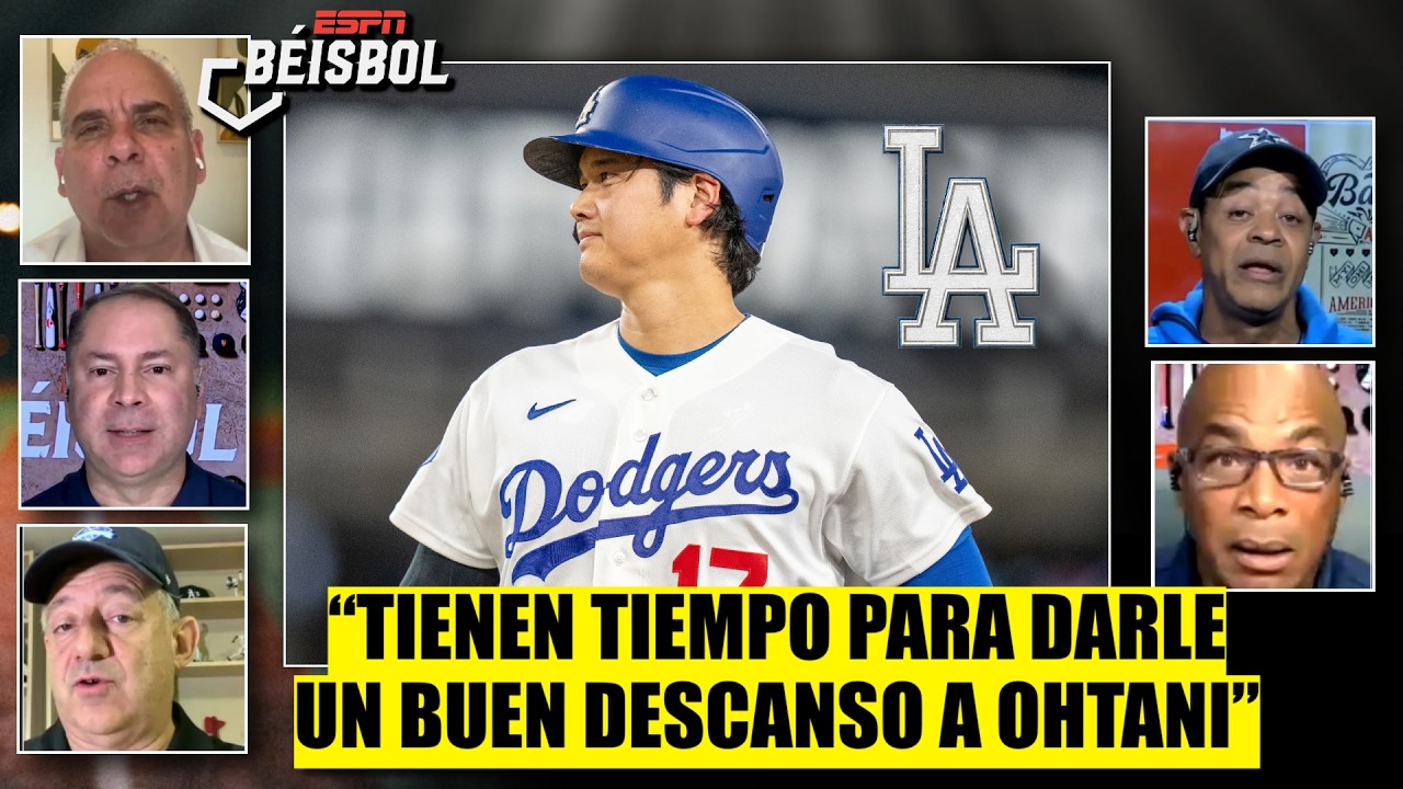 A OHTANI los DODGERS deberían DARLE un BUEN DESCANSO antes de la POSTEMPORADA | ESPN Beisbol