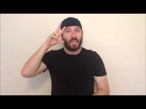 How to Sign Fabricate in Auslan