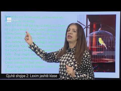 Gjuhë shqipe 2 - Lexim jashtë klase