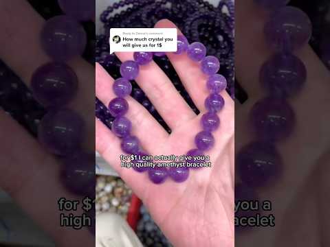 How much crystals I will give you for $1☝️ #crystalshop #crystalwholesaler #crystals