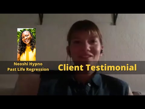 027 Neoshi Hypno - Client testimonial from video 001| Past Life Regression