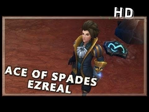 Ace of spades Ezreal-Gameplay video